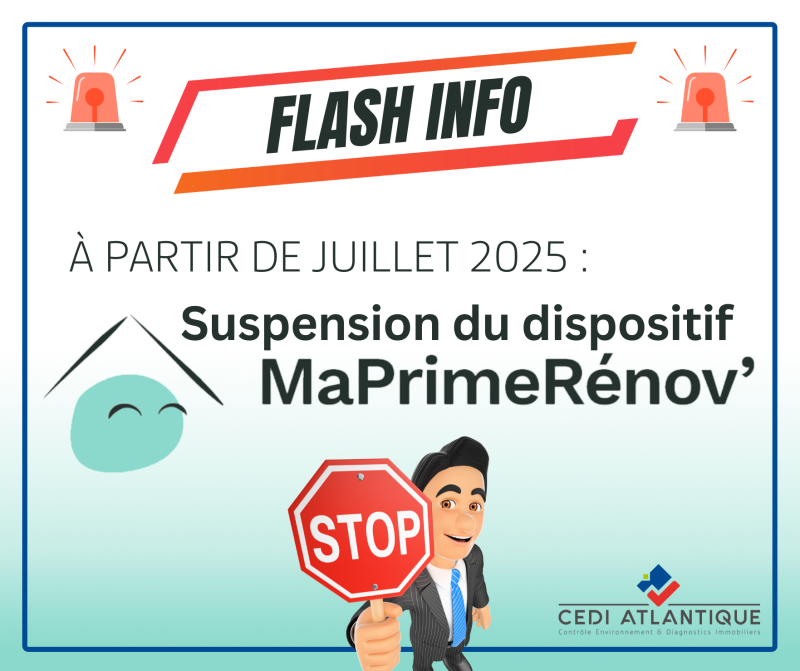 combien de temps va durer la suppression temporaire de Ma Prime Rénov à La Rochelle en charente-Maritime